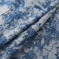 Blue - Authentic Kutch Hand Block Batik Print Pure Handwoven Natural Dyed Kala Cotton Fabric 02