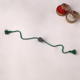 Round - Handmade Threadwork Kids Rakhi 30
