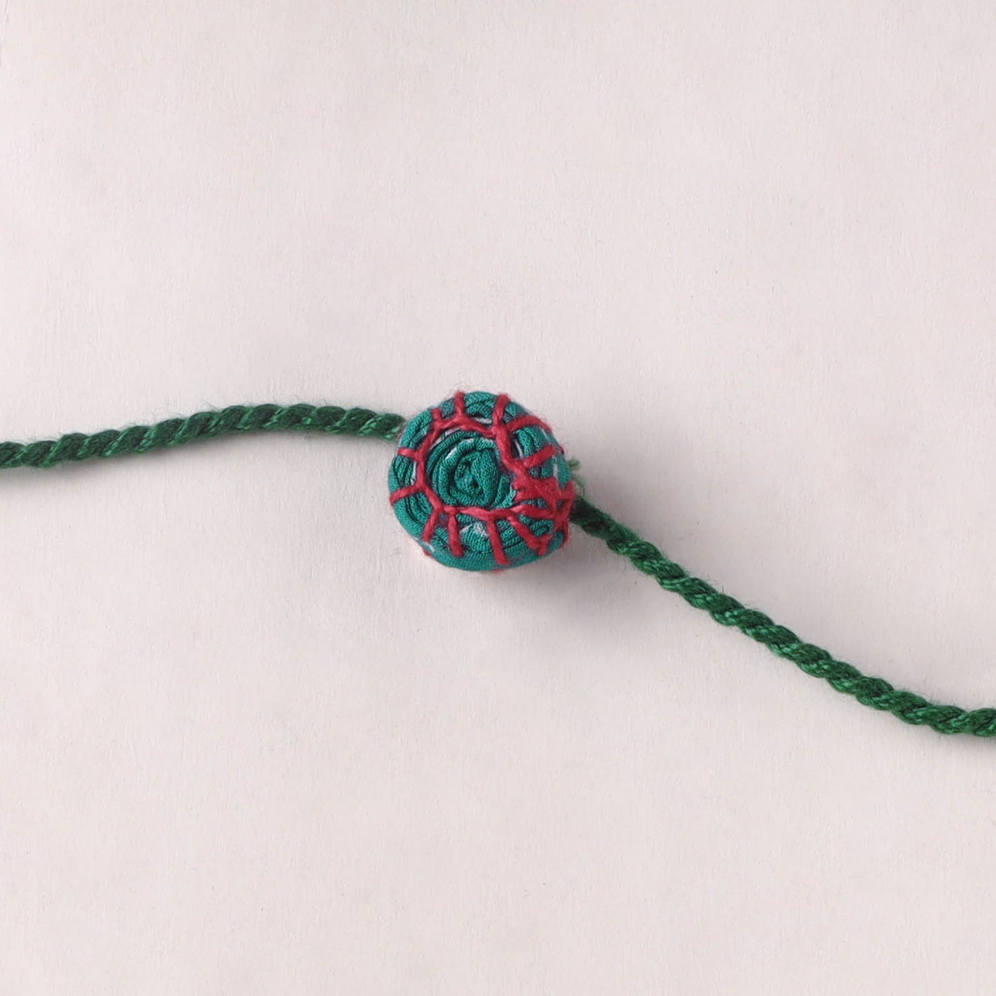 Round - Handmade Threadwork Kids Rakhi 30