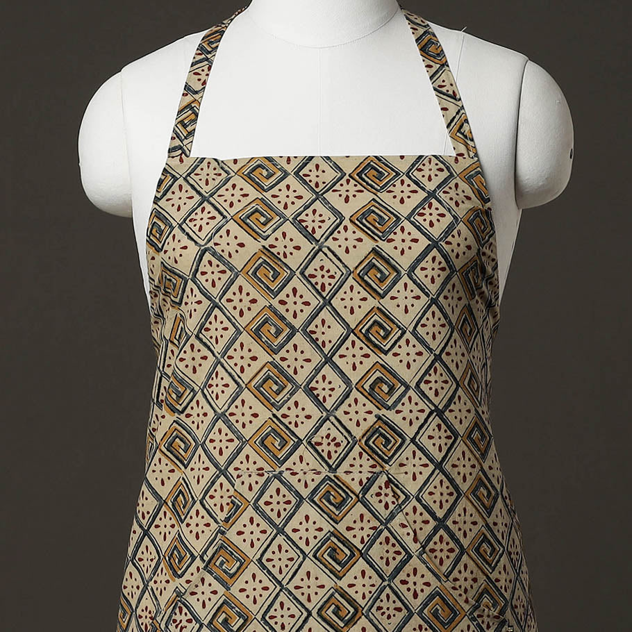 Ajrakh Block Printed Apron 