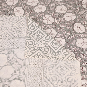 Sanganeri Hand Block Print Cotton Single Bedsheet (90 x 60 in) 07