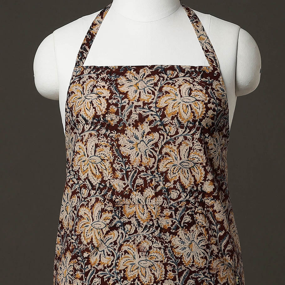 Kalamkari Block Printed Apron 
