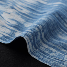 Blue - Authentic Kutch Hand Block Batik Print Pure Handwoven Natural Dyed Kala Cotton Fabric 07