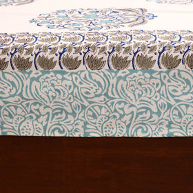 Sanganeri Hand Block Print Cotton Single Bedsheet (90 x 60 in) 06