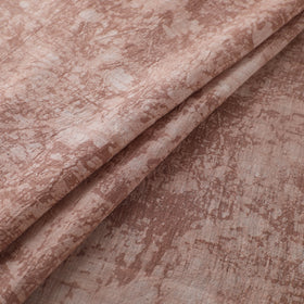 Brown - Authentic Kutch Hand Block Batik Print Pure Handwoven Natural Dyed Kala Cotton Fabric 09