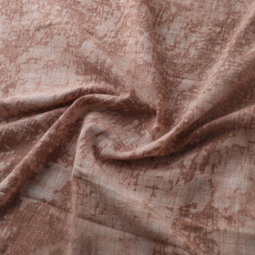 Brown - Authentic Kutch Hand Block Batik Print Pure Handwoven Natural Dyed Kala Cotton Fabric 09