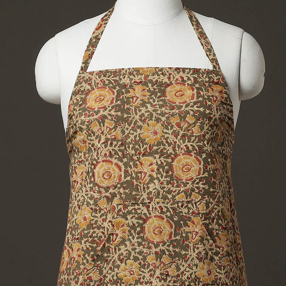 Kalamkari Block Printed Apron 
