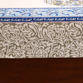 Sanganeri Hand Block Print Cotton Single Bedsheet (90 x 60 in) 05