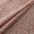 Brown - Authentic Kutch Hand Block Batik Print Pure Handwoven Natural Dyed Kala Cotton Fabric 10