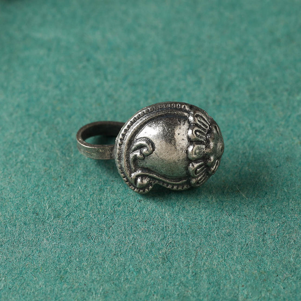 Antique Padma Sterling Silver Nosepin