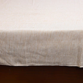 Brown - double handloom cotton bed sheet (108 x 90 in) 03