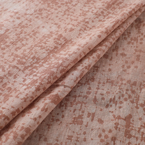 Brown - Authentic Kutch Hand Block Batik Print Pure Handwoven Natural Dyed Kala Cotton Fabric 14