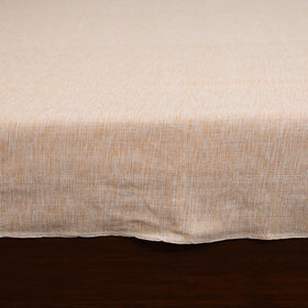 Orange - double handloom cotton bed sheet (108 x 90 in) 04