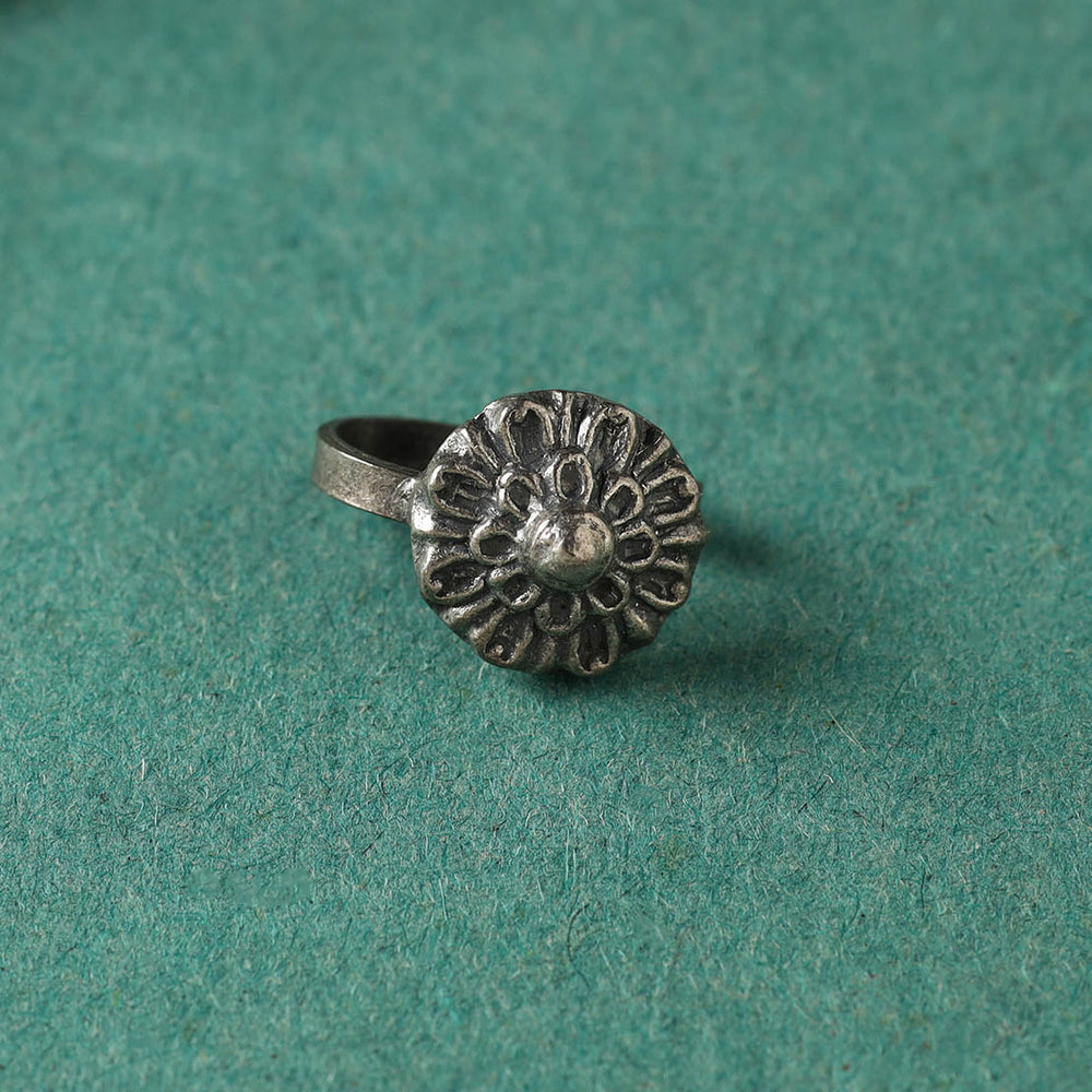 Antique Padma Sterling Silver Nosepin