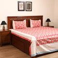 Pochampally Ikat Weave Cotton Double Bedsheet Set (108 x 90 in) 29