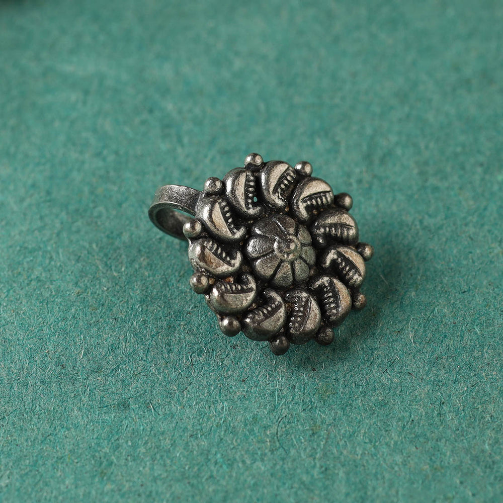 Antique Padma Sterling Silver Nosepin