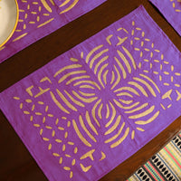 Applique Cut Work Table Runner with Table Mat Set 27