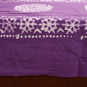 Hand Block Batik Print Cotton Double Bedsheet Set (108 x 90 in) 01