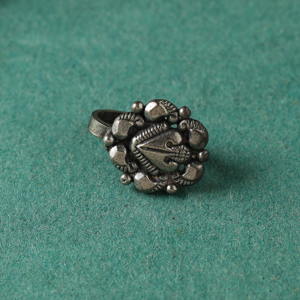 Antique Padma Sterling Silver Nosepin