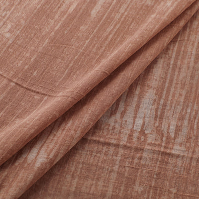 Brown - Authentic Kutch Hand Block Batik Print Pure Handwoven Natural Dyed Kala Cotton Fabric 18