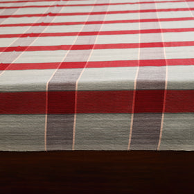 Multicolor - double handloom cotton bed sheet (108 x 90 in)