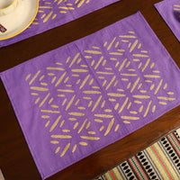 Applique Cut Work Table Runner with Table Mat Set 29