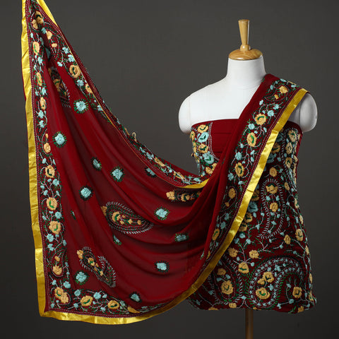 Phulkari Dress Material