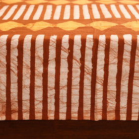 Hand Block Batik Print Cotton Double Bedsheet Set (108 x 90 in) 03