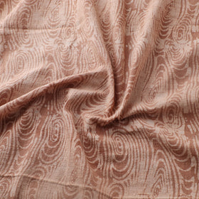 Brown - Authentic Kutch Hand Block Batik Print Pure Handwoven Natural Dyed Kala Cotton Fabric 22