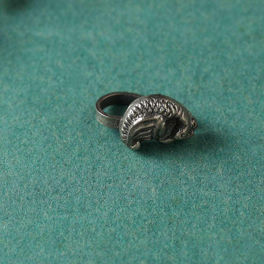 Antique Padma Sterling Silver Nosepin