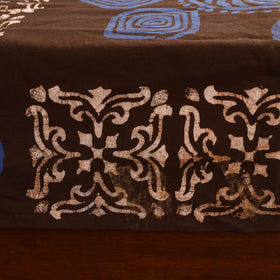 Hand Block Batik Print Cotton Double Bedsheet Set (108 x 90 in) 05