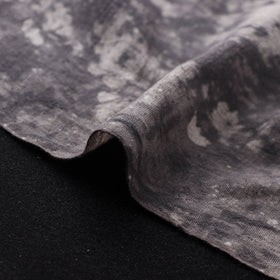 Grey - Authentic Kutch Hand Block Batik Print Pure Handwoven Natural Dyed Kala Cotton Fabric 24