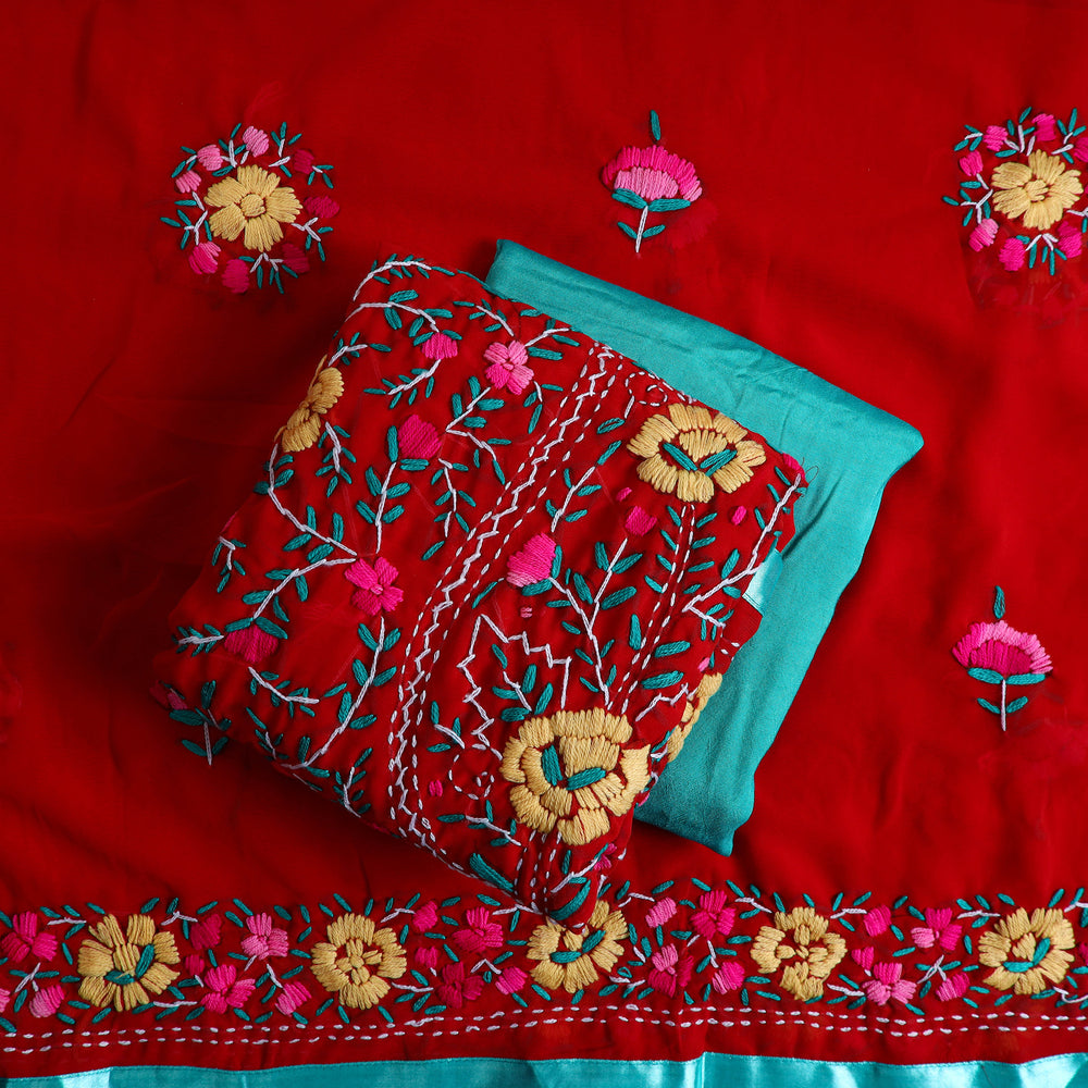 Phulkari Dress Material