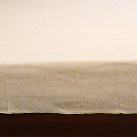 Yellow - double handloom cotton bed sheet (108 x 90 in) 21