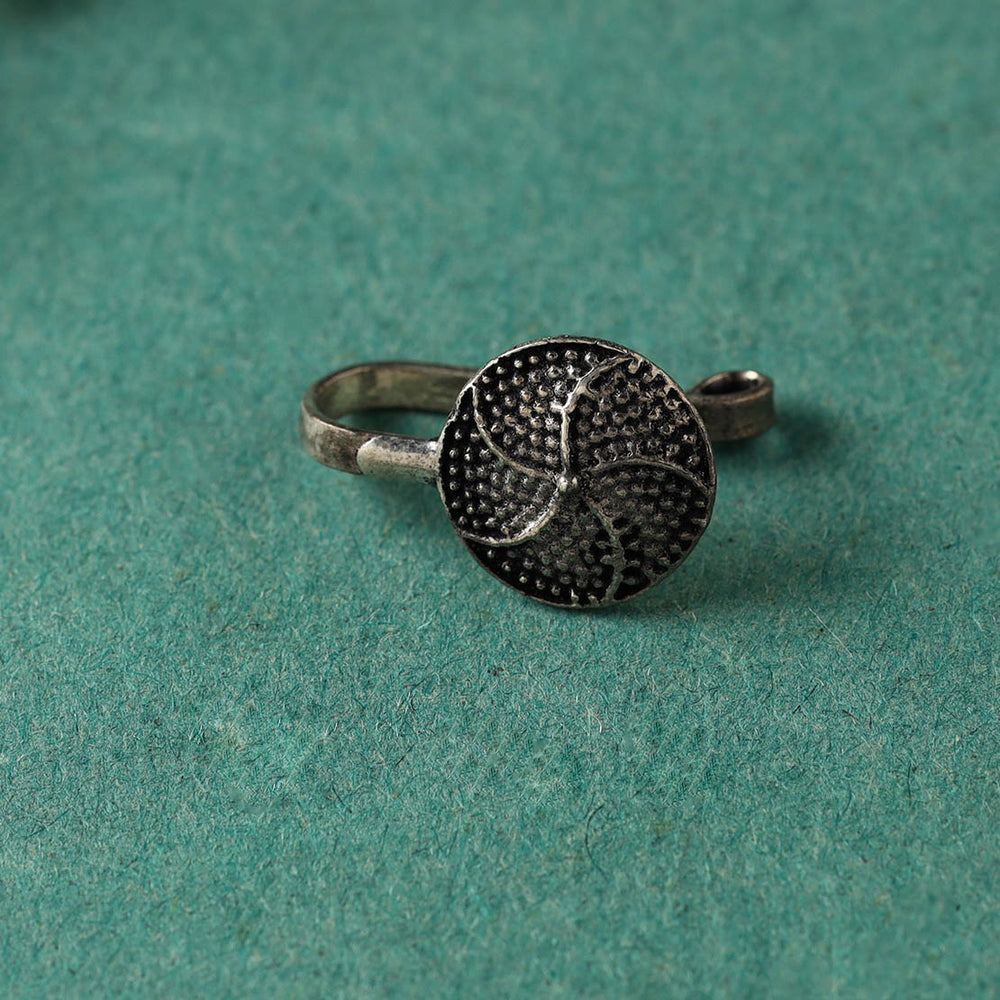 Antique Padma Sterling Silver Nosepin