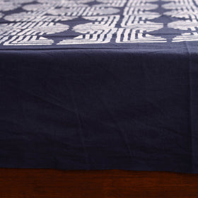 Hand Block Batik Print Cotton Double Bedsheet Set (108 x 90 in) 09
