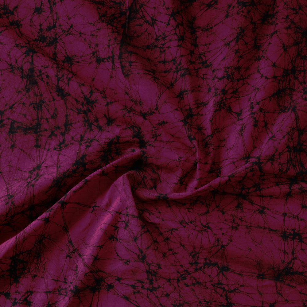 Pink - Hand Batik Printed Pure Cotton Fabric 01