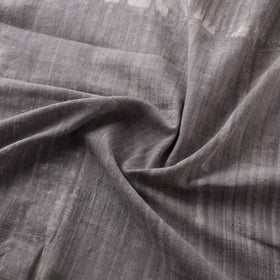 Grey - Authentic Kutch Hand Block Batik Print Pure Handwoven Natural Dyed Kala Cotton Fabric 31