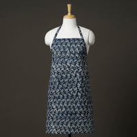 Indigo Block Printed Apron 