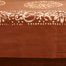 Hand Block Batik Print Cotton Double Bedsheet Set (108 x 90 in) 10