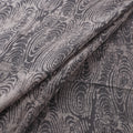 Grey - Authentic Kutch Hand Block Batik Print Pure Handwoven Natural Dyed Kala Cotton Fabric 32
