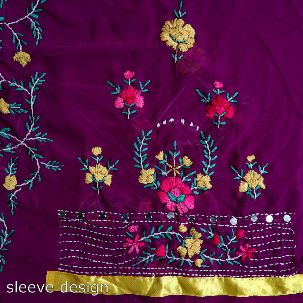 Phulkari Dress Material