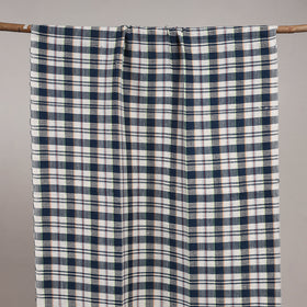 Handloom fine cotton checks bath towel 09 - handcrafted