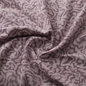 Purple - Authentic Kutch Hand Block Batik Print Pure Handwoven Natural Dyed Kala Cotton Fabric 35