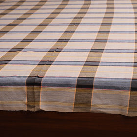 Multicolor - double handloom cotton bed sheet (108 x 90 in)