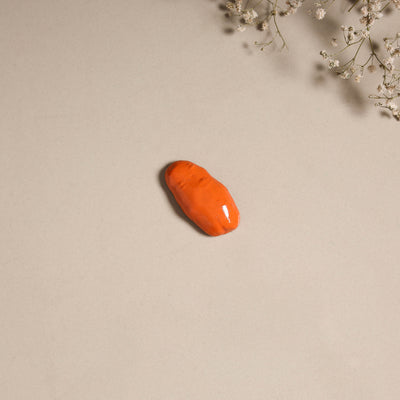 Potato - handpainted terracotta magnet 10 - handcrafted