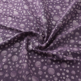 Purple - Authentic Kutch Hand Block Batik Print Pure Handwoven Natural Dyed Kala Cotton Fabric 39