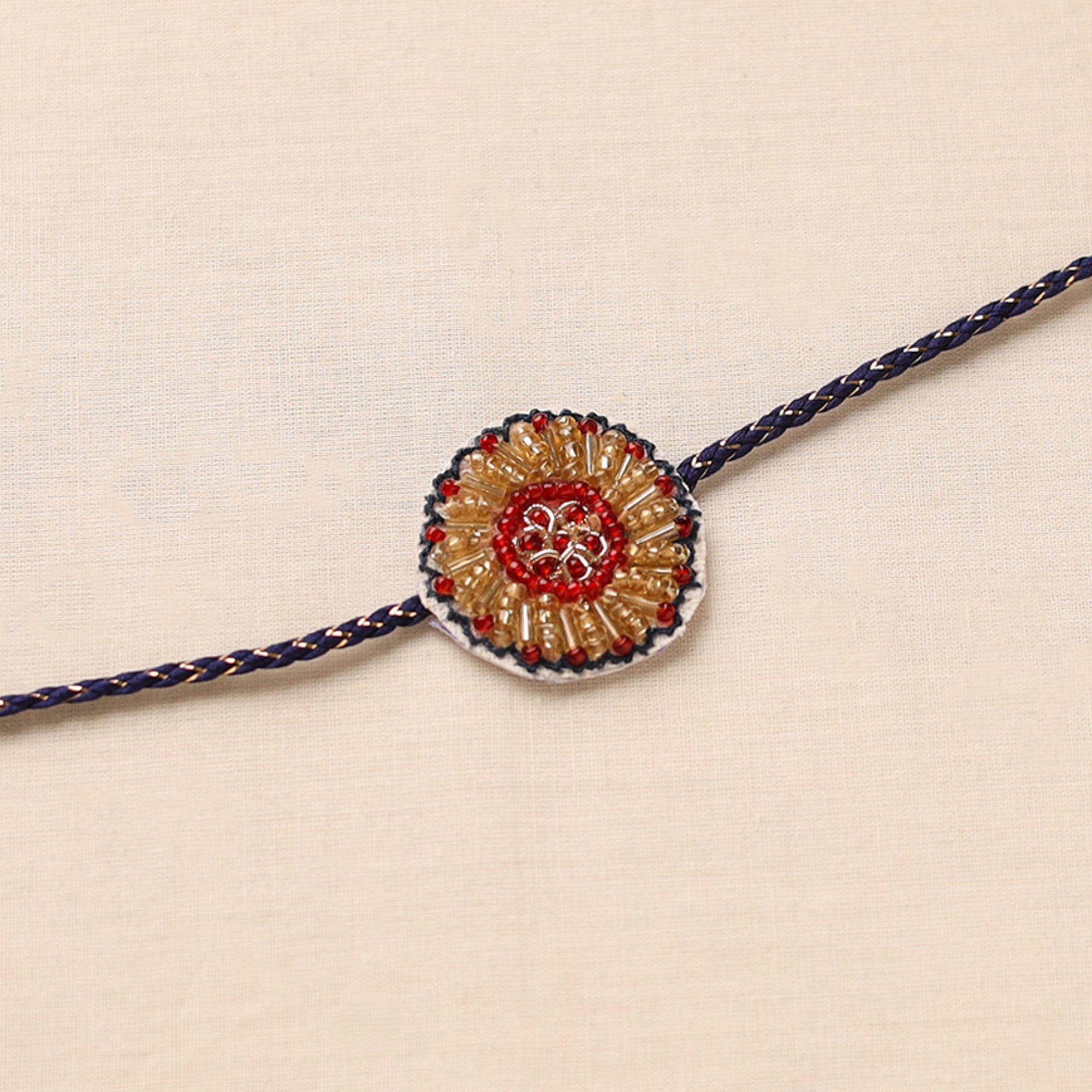  Handmade Thread & Beadwork Rakhi By Jugni 