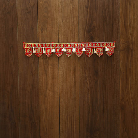 Handmade kutch embroidery toran 01 - handcrafted