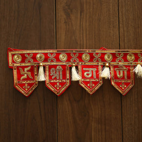 Handmade kutch embroidery toran 01 - handcrafted